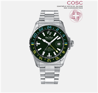 Montre Paul Picot Homme Paul Mariner 5 in Acier 4353SG-CV - 4353SG-CV
